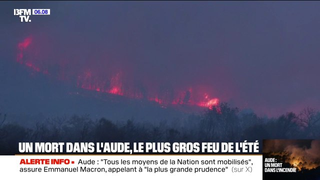 On n'a rien sauvé du tout : dans l'Aude, certains habitants contraints de fuir face au plus gros feu de l'été