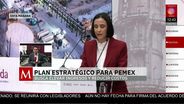 Plan estratégico para Pemex busca elevar ingresos y reducir costos