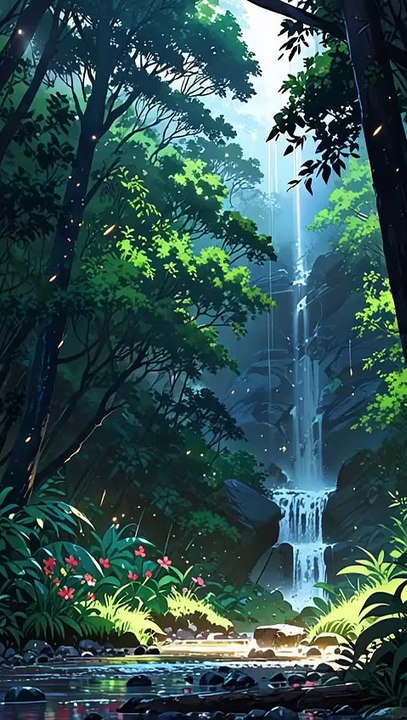 Golden Dawn in the Rainforest