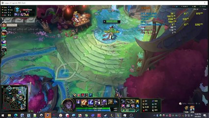 Max Settings - League of Legends - Dual E5 2696v3 - RTX 2060 6GB - 1600x900