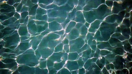 rippled water in a swimming pool