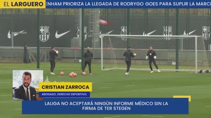 "TER STEGEN podría DEMANDAR al BARÇA por MOBBING LABORAL"