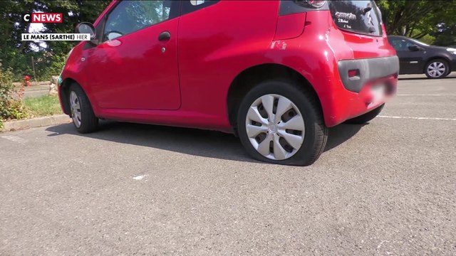 Le Mans : une cinquantaine de pneus crevés, la police lance un appel à témoins