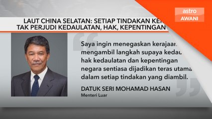 Setiap tindakan kerajaan tak perjudi kedaulatan, hak, kepentingan negara