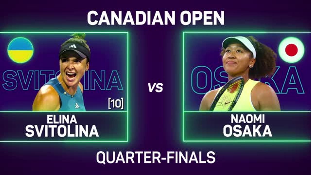 Osaka storms into Montreal semi-finals with straight-sets win over Svitolina