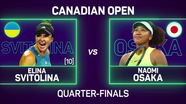 Osaka storms into Montreal semi-finals with straight-sets win over Svitolina