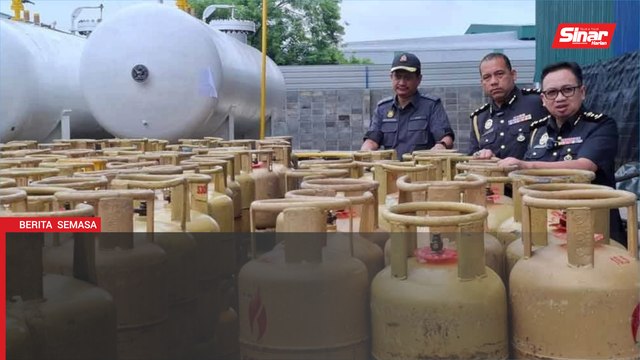 Sindiket 'decanting' terbongkar, 1,899 tong gas LPG subsidi disita