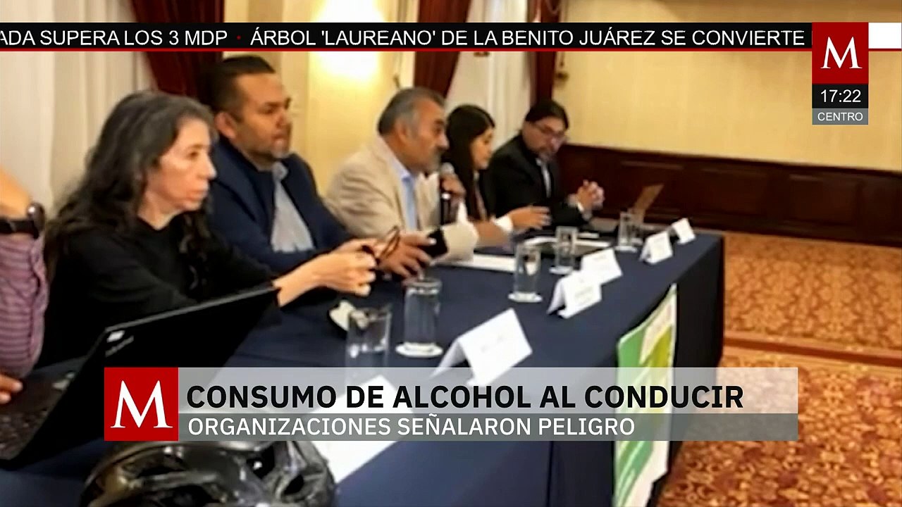 Niveles de alcohol para conducir aún exceden los límites legales en México, según especialistas