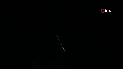 Elon Musk’ın ‘Starlink uydu zinciri’ Erzincan semalarında görüldü