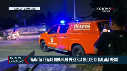 Wanita Tewas Dibunuh Pekerja Bulog di Dalam Mess