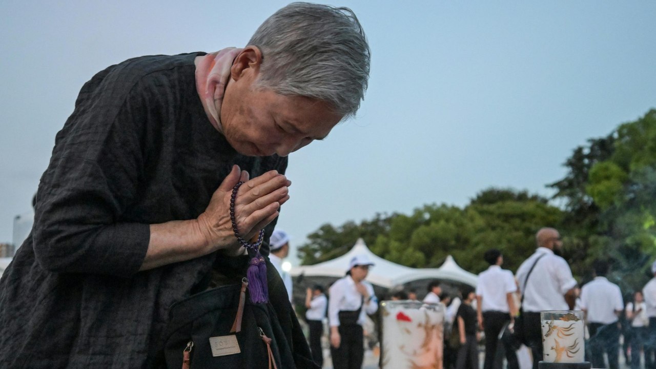 Japan gedenkt des Atombombenabwurfs auf Hiroshima vor 80 Jahren