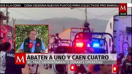 Tras enfrentamiento, federales abaten a un agresor y detienen a cuatro en Tijuana