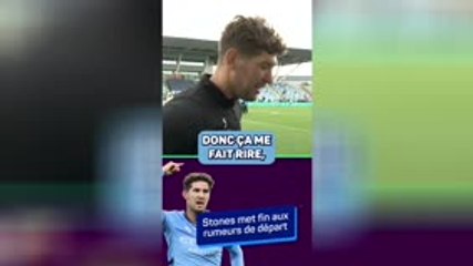 Man. City - Stones préfère "rire" des rumeurs de départ et met fin aux spéculations