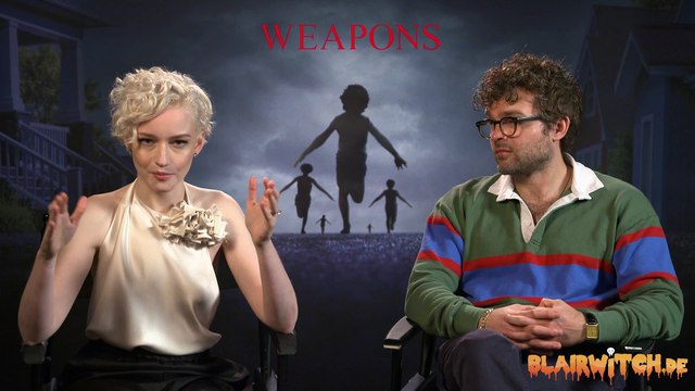 Julia Garner & Alden Ehrenreich WEAPONS Interview (2025)