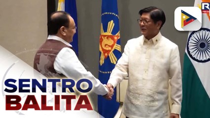 Pilipinas at India, nagkasundo din na magtutulungan pagdating sa pagpapabuti ng health sector | ulat ni Kenneth Paciente