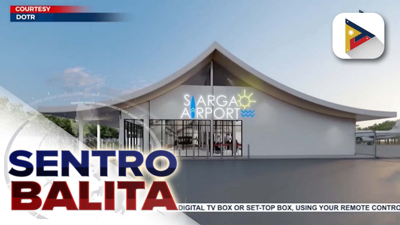 Konstruksyon ng expanded terminal building ng Siargao Airport, sisimulan na sa Biyernes