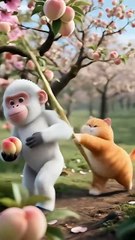 "Funny Cat Fights with Its Own Shadow!" 🌑🐾