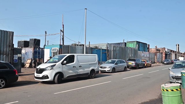 Smethwick fire brought under control by Fire Service's Red Watch.