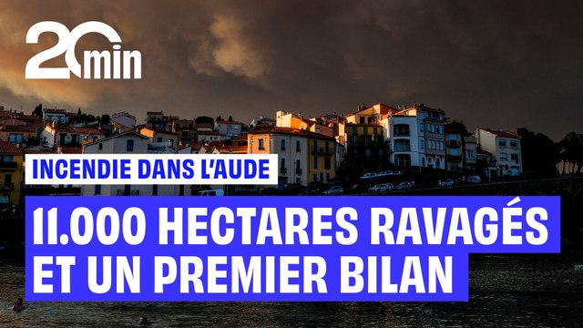 Incendie dans l’Aude : 11 000 hectares ravagés et un premier bilan