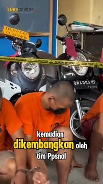 Sindikat Curanmor Diringkus Polisi Usai Beraksi di 10 Lokasi Pekanbaru