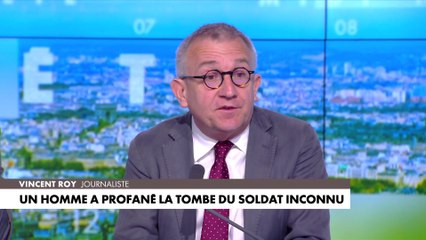 D'après Vincent Roy, il y a dans ces images une haine revendiquée de notre pays