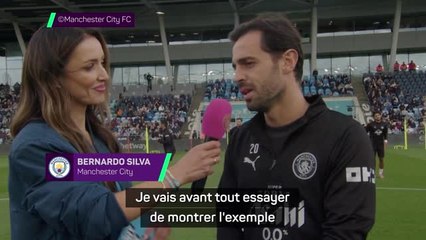 Man. City - Nouveau capitaine, Bernardo Silva va "essayer de montrer l'exemple"
