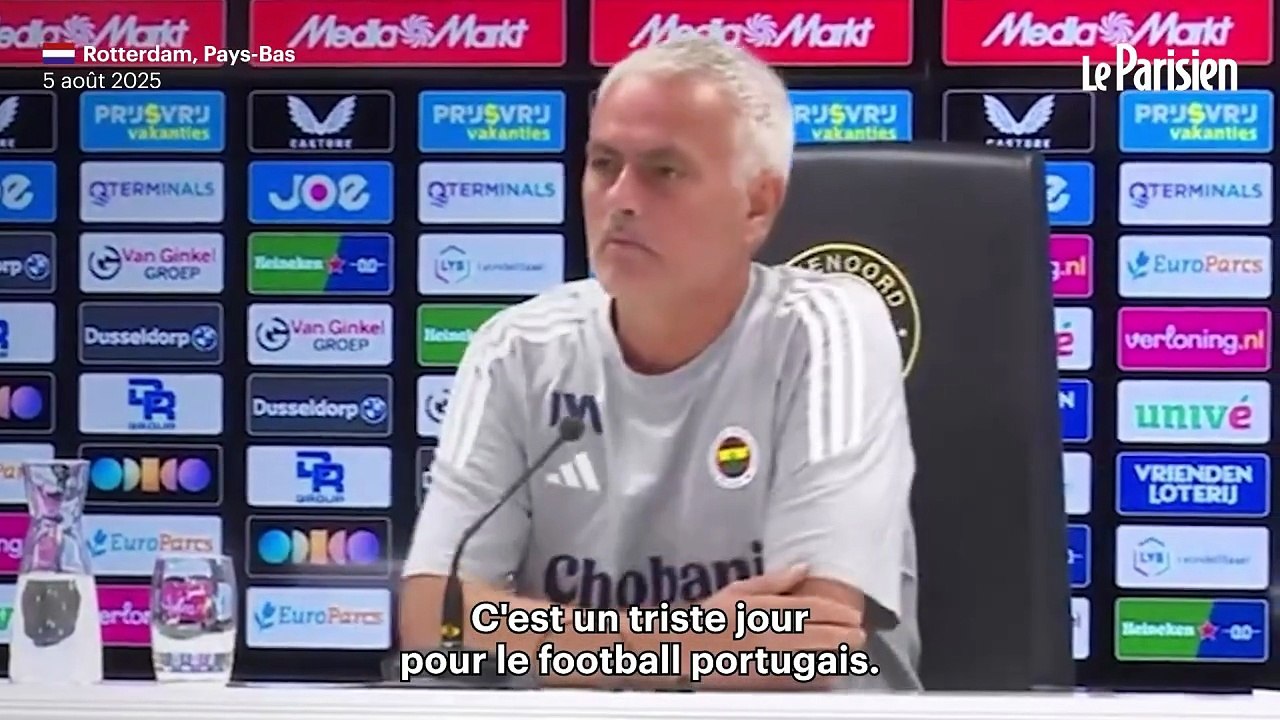 En larmes, Mourinho rend hommage à Jorge Costa, son ancien capitaine à Porto