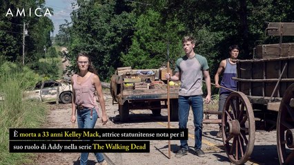 Morta a 33 anni Kelley Mack, attrice di "The Walking Dead"