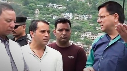 पीड़ित परिवारों से मिले CM Dhami