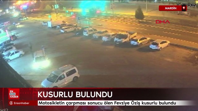 Mardin'de motosikletin çarpması sonucu ölen kadın kusurlu bulundu