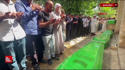 Sivas'taki kazada ölen 4 tarım işçisi Şanlıurfa'da defnedildi