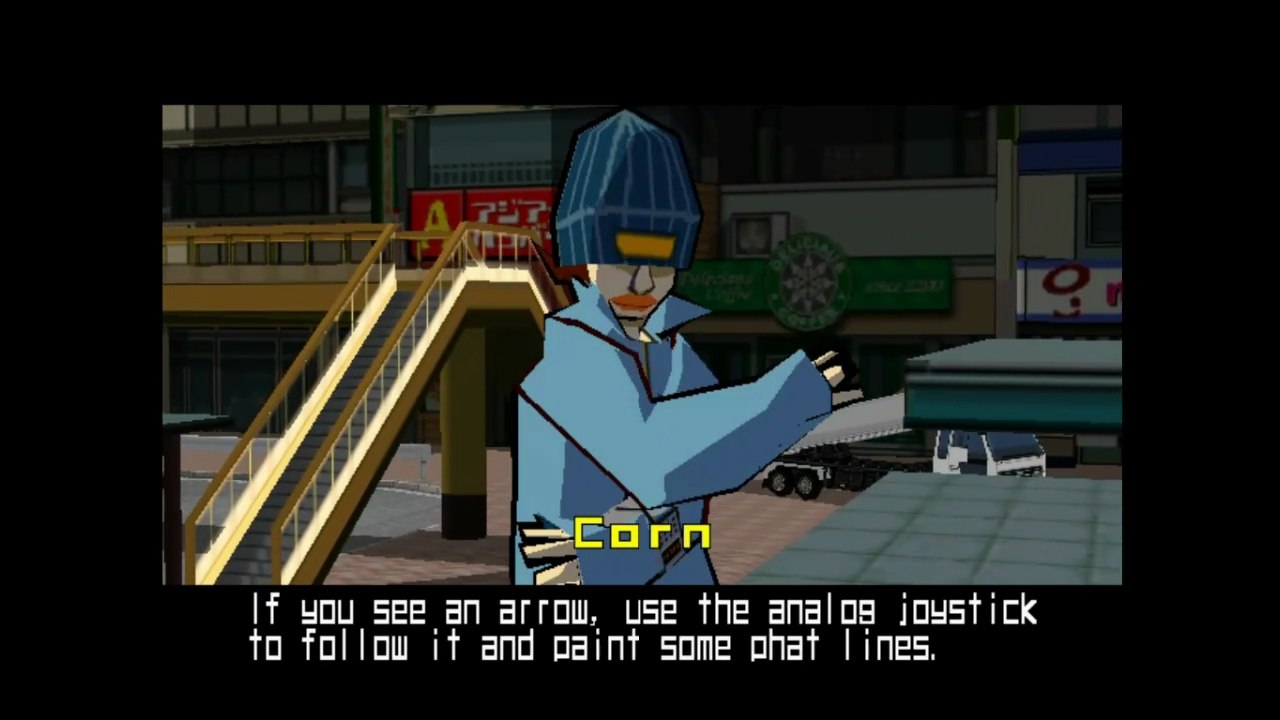 De La Jet Set Radio Corn's Tutorial