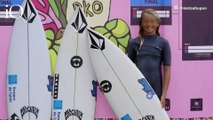 Keila Mehani Gallina, la surfista bambina che a 12 anni sfida le onde giganti