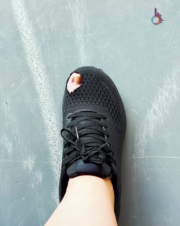Easy fix for ripped sneakers🤣