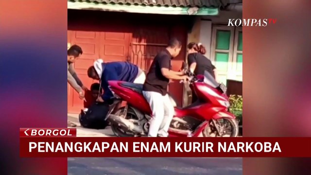Detik-Detik Polisi Tangkap 6 Kurir Narkoba Jaringan Internasional, 33 Kg Sabu Disita| BORGOL