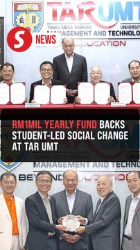 Self-made entrepreneur gives back to alma mater TAR UMT with RM1mil annual contribution