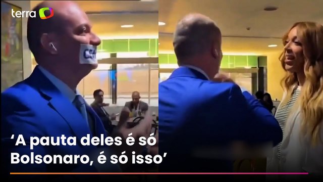 Erika Hilton debocha de deputado da oposição com esparadrapo na boca: 'Você não acha ridículo?'