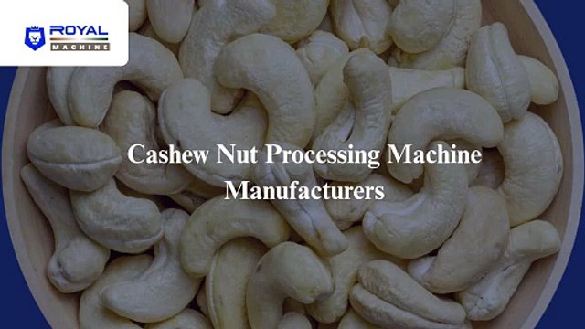 Cashew Nut Processing Machine Manufacturers - Royal Machine