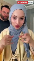 Başörtülü ablanın derdine bakın! Allah başka zeval vermesin