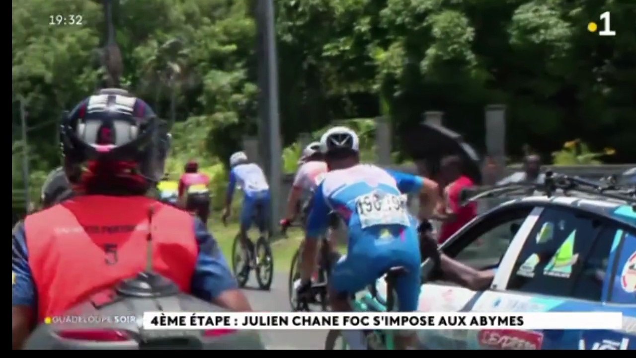 Tour cycliste de la #Guadeloupe. Bravo La réunion avec julien