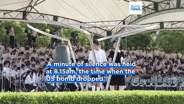 Hiroshima marks 80th anniversary since US atomic bombing of the city