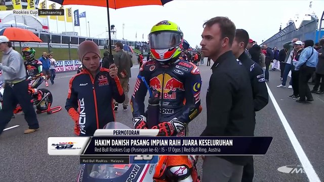 Hakim Danish pasang impian raih juara keseluruhan Red Bull Rookies Cup