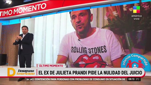 Claudio Contardi pidió la nulidad del juicio de Julieta Prandi por abuso sexual