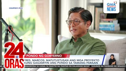 Pres. Marcos - 'di tayo nagtratrabaho para sa survey ratings | 24 Oras