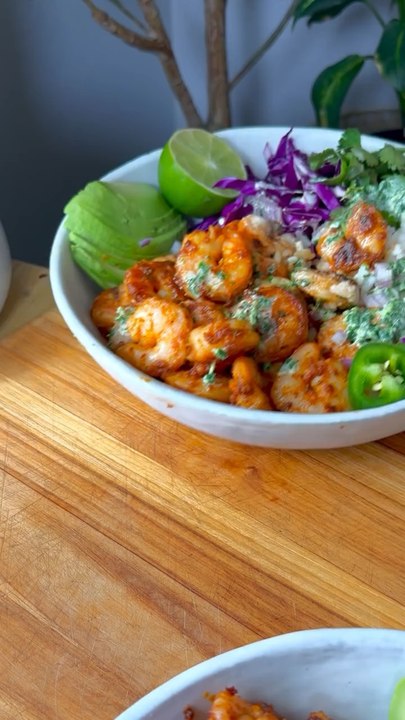 Blackened Shrimp Bowls🍲
