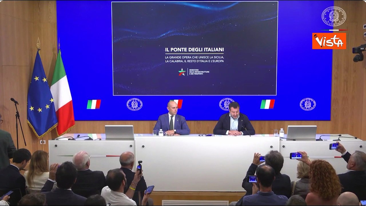 CIPESS approva Ponte sullo Stretto, Salvini: Sarà il Ponte a campata unica più lungo al mondo