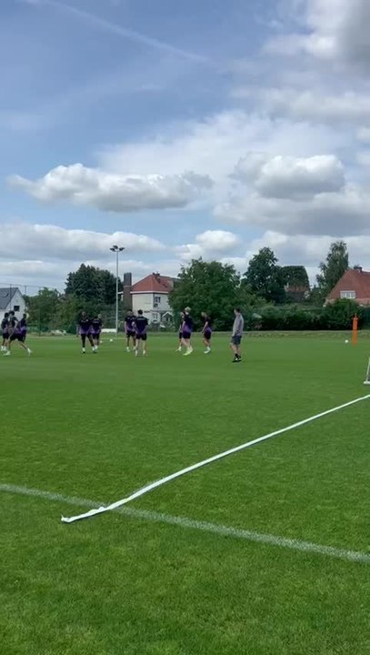 Anderlecht : les Mauves à l'entraînement avant la réception du Sheriff Tiraspol