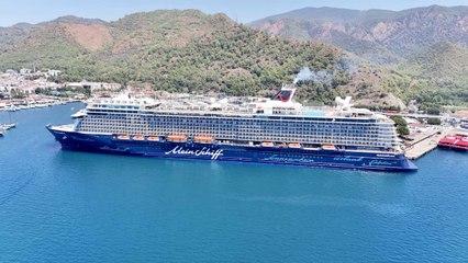 Yüzen oteller kıyılarımızı mesken tuttu: Tek seferde Binlerce Alman geldi