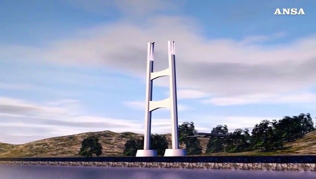 Ecco come sara' il ponte sullo Stretto, il piu' lungo del mondo a campata unica