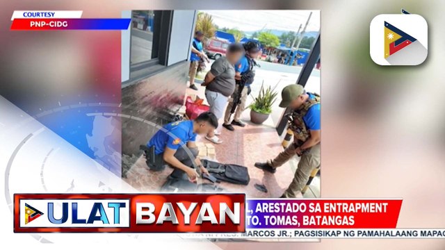 Nagbebenta ng ilegal na baril, arestado sa entrapment operation ng PNP-CIDG sa Sto. Tomas, Batangas | ulat ni Ryan Lesigues